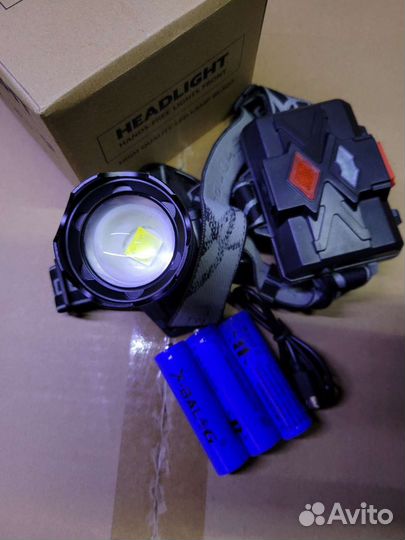 Налобный фонарь BL-SY-8090-P90 мощный светодиодный