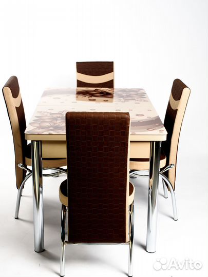 Стол трансформер+ 6 стульев от производителя