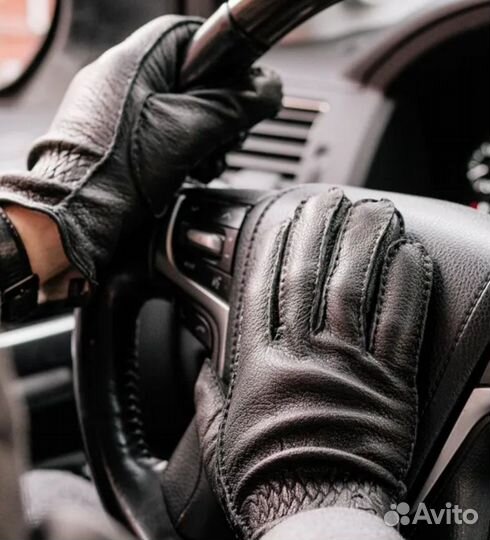 Мужские кожаные перчатки