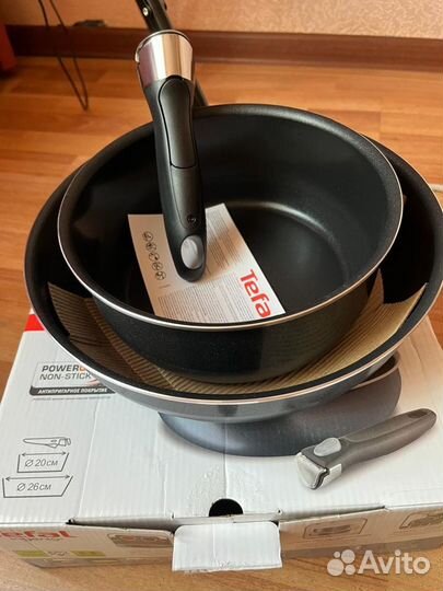 Сковородки Tefal ingenio 20”,26”,ручка