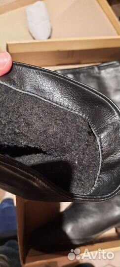 Сапоги зимние натуральная кожа 39