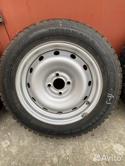 Колеса в сборе r15 зимние 4 100
