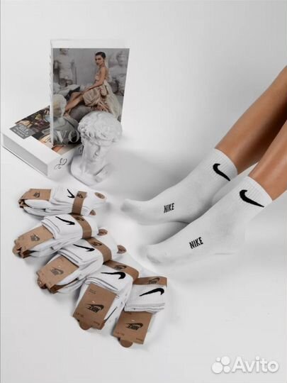 Носки nike белые