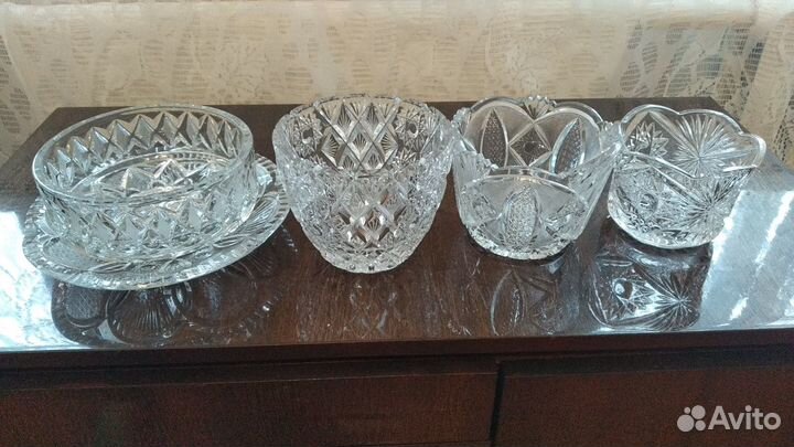 Высококачественный винтажный хрусталь