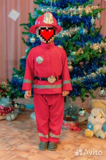 Костюм пожарного. Новогодний косюм