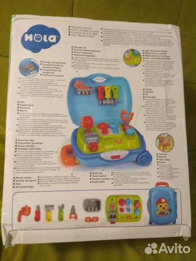 Игрушки чемодан с инструментами