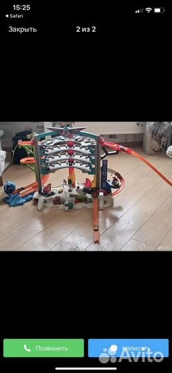 Игрушка Гараж Hot Wheels (Хот Вилс)