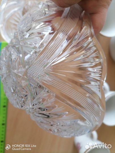 Ваза хрустальная СССР