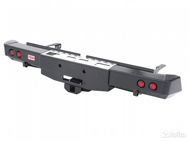 Бампер риф силовой задний Toyota Hilux 2015+