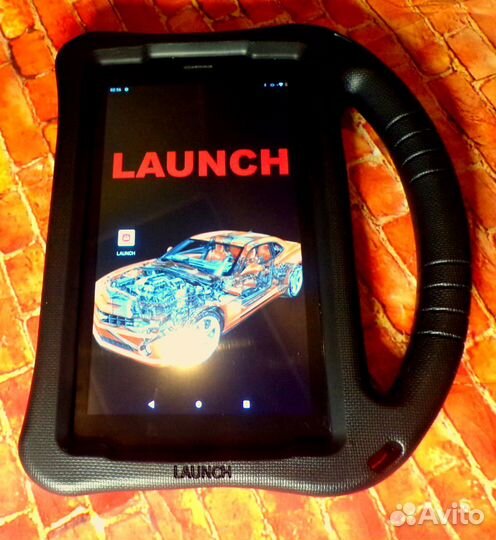 Launch x431 Чемоданчик с Планшетом, Все открыто