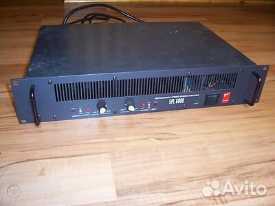 Усилитель Fender spl 6000