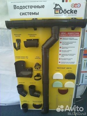 Водосточная система docke