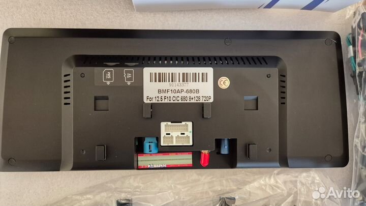 Андроид 12,3 магнитола BMW 5 F10, NBT-CIC