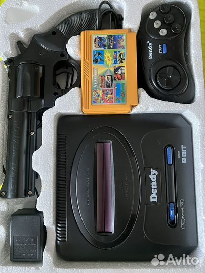 Новая Игровая приставка из 90-х Dendy в виде Sega