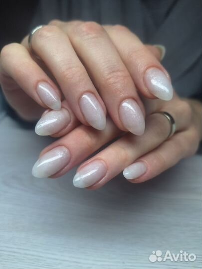 Нарашивание ногтей, коррекция