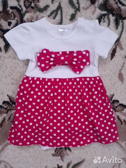 Платье боди для девочки