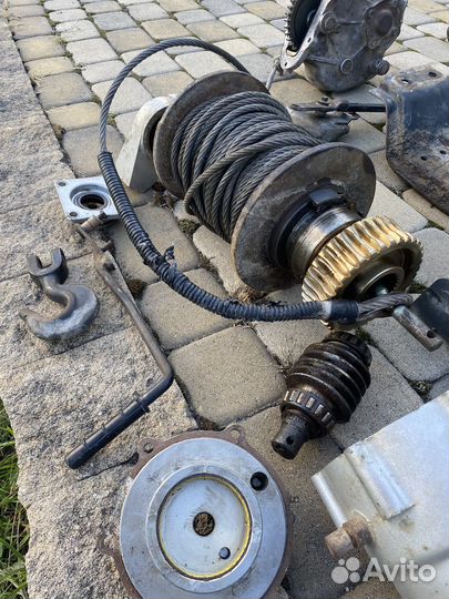 Механическая лебедка land cruiser 70-80