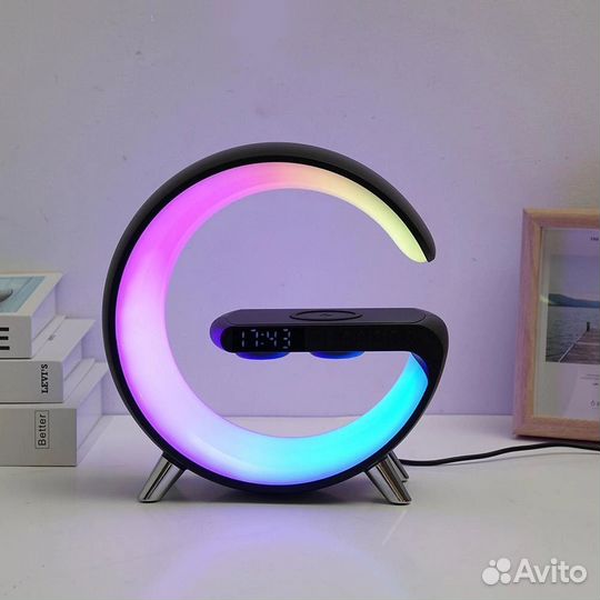 Настольный RGB лампа / Электронные часы