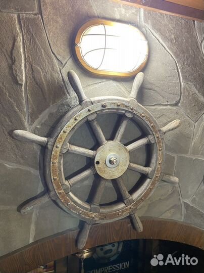 Штурвал старинный СССР оригинал