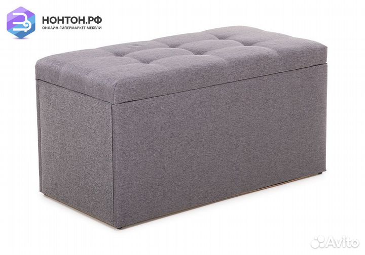 Банкетка Билли серая