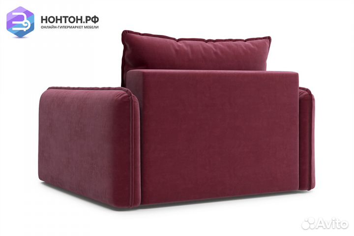 Кресло тик-так Антей бордовое