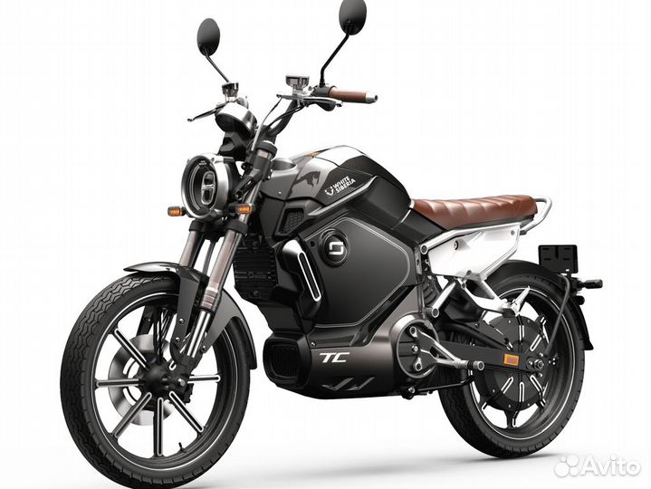 Электромотоцикл White Siberia Super Soco TC 1900w