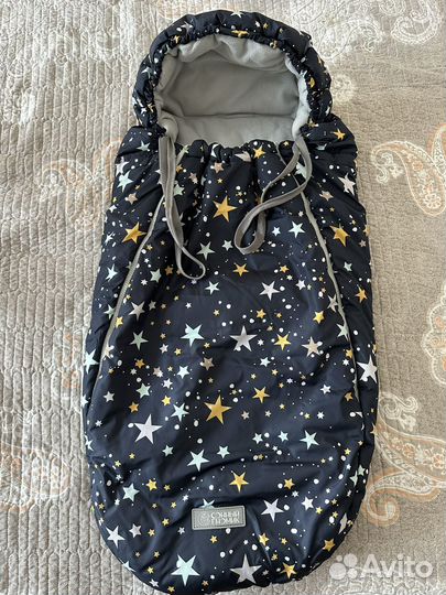 Зимний конверт в коляску