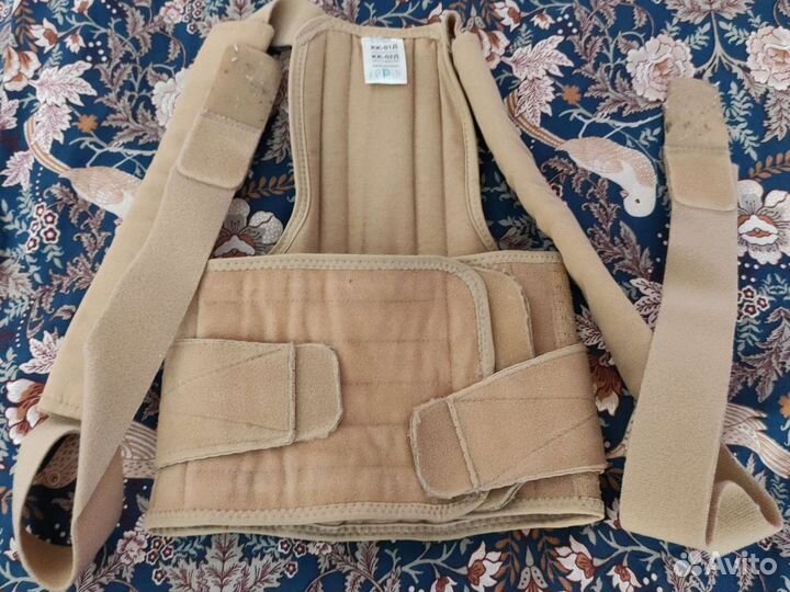 Корсет поясный/корректор осанки усиленный