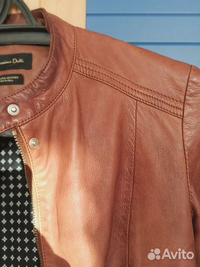 Massimo dutti куртка кожанка