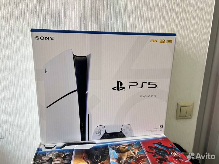 Sony playstation 5 ps5 с дисководом Slim