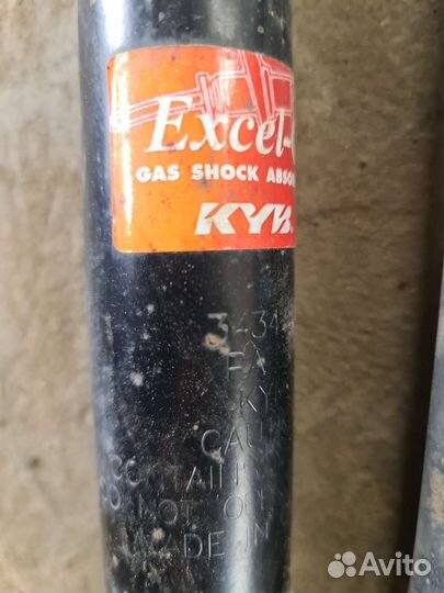 Задние стойки renault logan амортизатор логан KYB