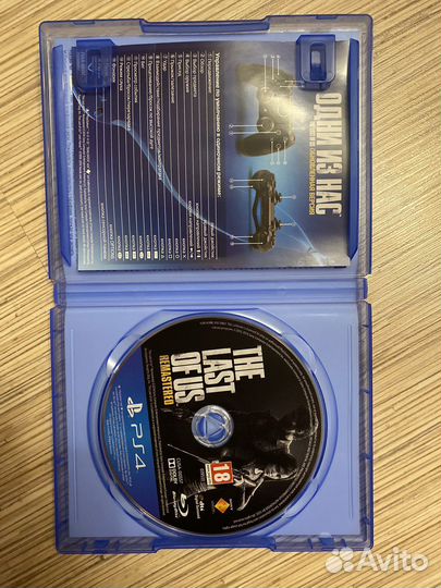 The last of us part 1 диск обновленная версия