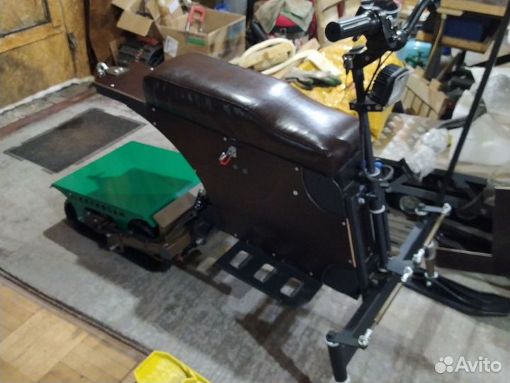 Электро мини снегоход Кузнечик