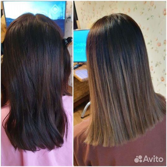 Мелирование,Тонирование,Шатуш,Омбре,Балаяж,Аир тач