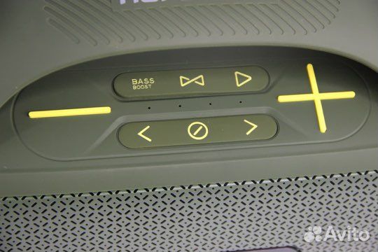 Мощная портативная колонка с микрофоном