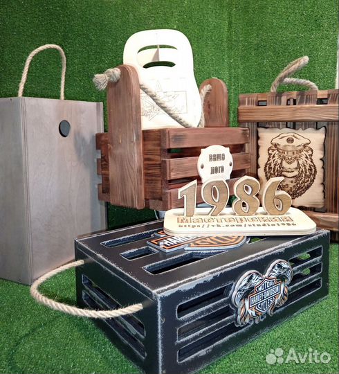 Ящики. Коробки из дерева