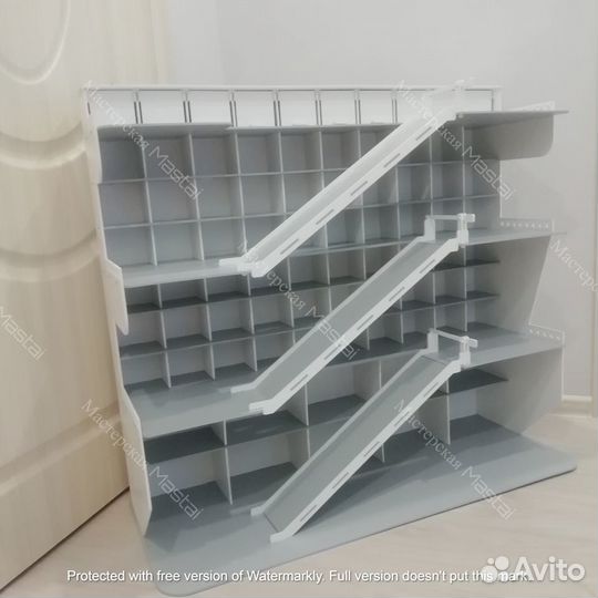 Парковка для машинок Большая с покраской