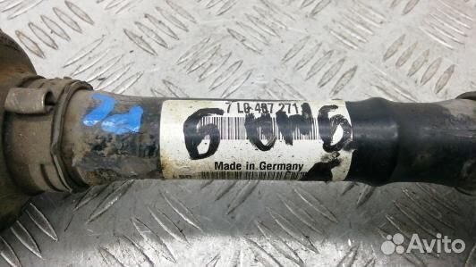 Привод передний левый porsche cayenne 1 (9MA09KS01