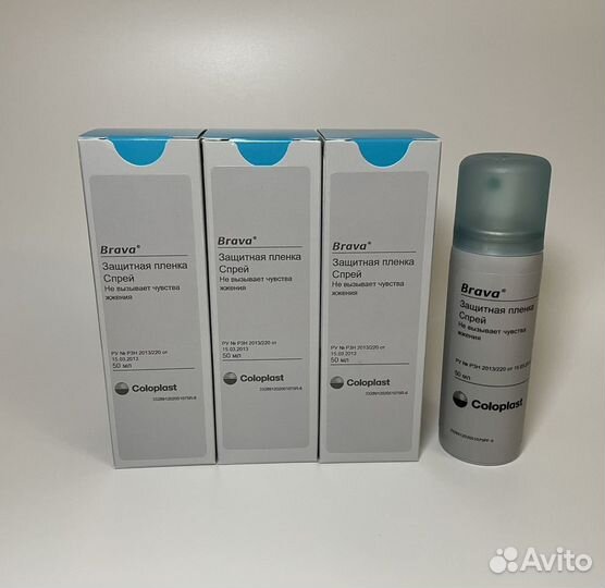 Защитная пленка для стомы Coloplast Brava