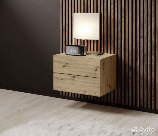 Тумба подвесная навесная прикроватная