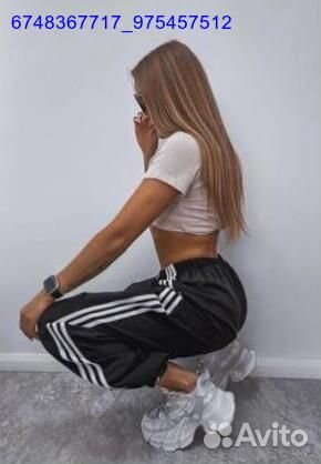 Новые свободные штаны Adidas