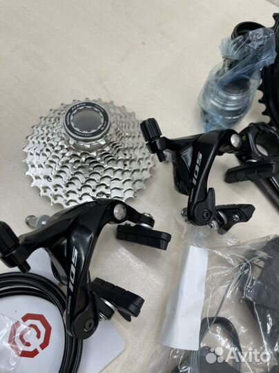 Шоссейные запчасти и групсет shimano 105 r7000