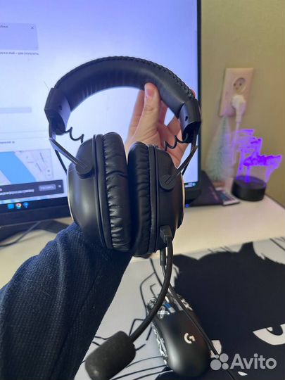 Игровые наушники Logitech G Pro X