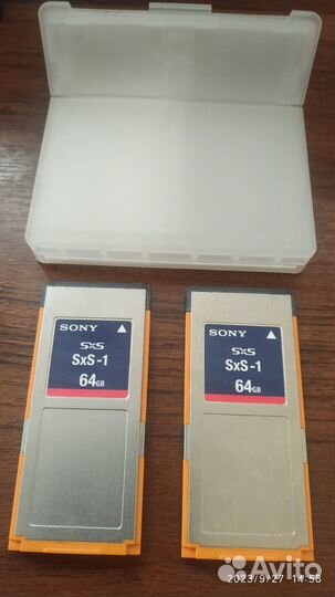 Карты памяти Sony SxS-1 64Gb made in Japan