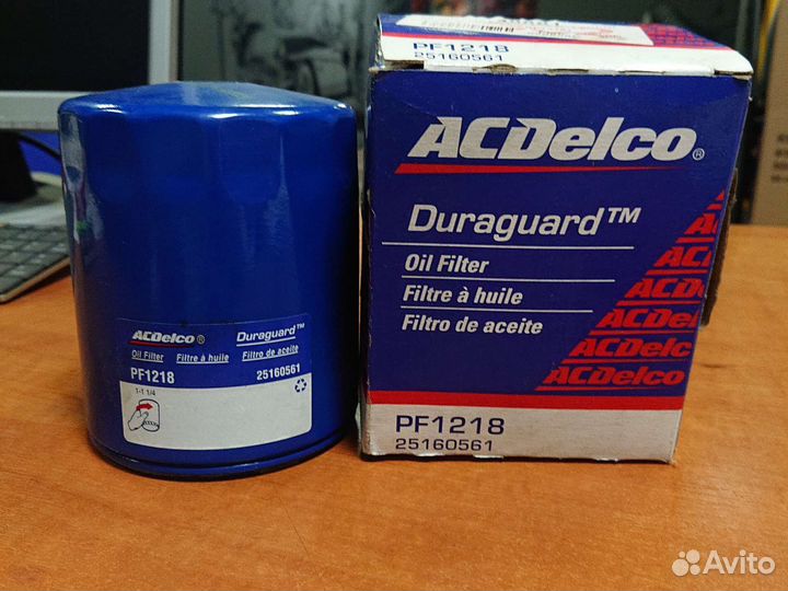 Фильтр масляный AcDelco PF1218
