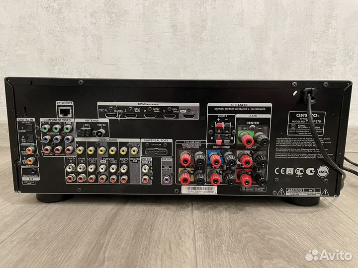 Av ресивер onkyo TX NR 579