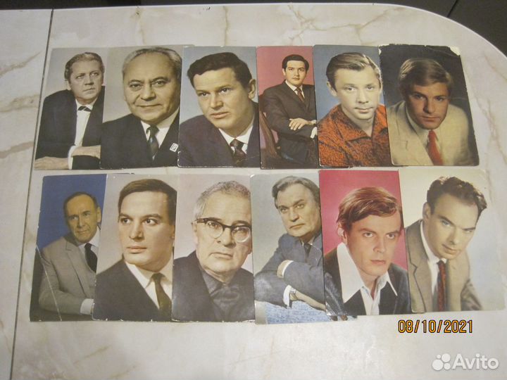 Фотографии артистов театра и кино 50-80 годов