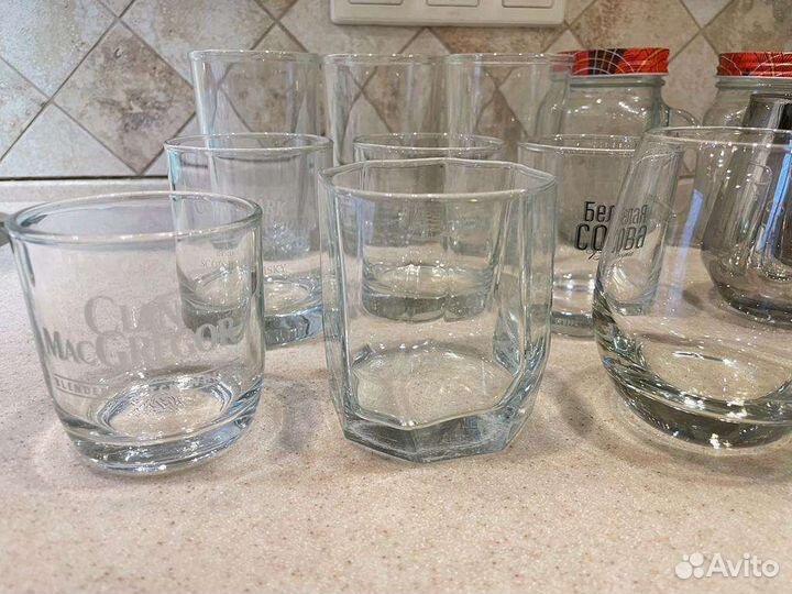 Стаканы одним лотом 13 шт