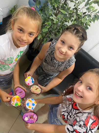 Мастер-класс по Арома свечам в виде десертов