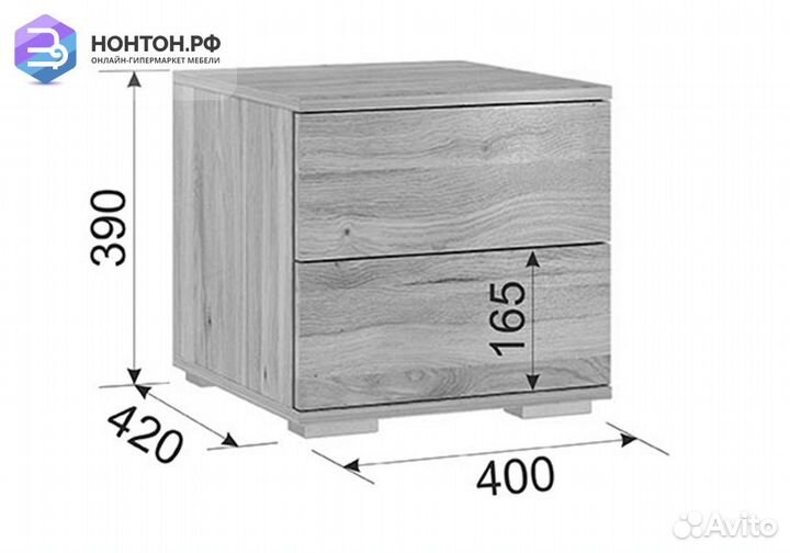 Тумба Лайк 20.01 дуб мария